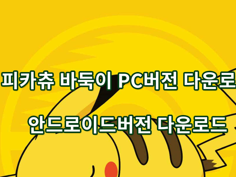 피카츄 바둑이 pika333.com